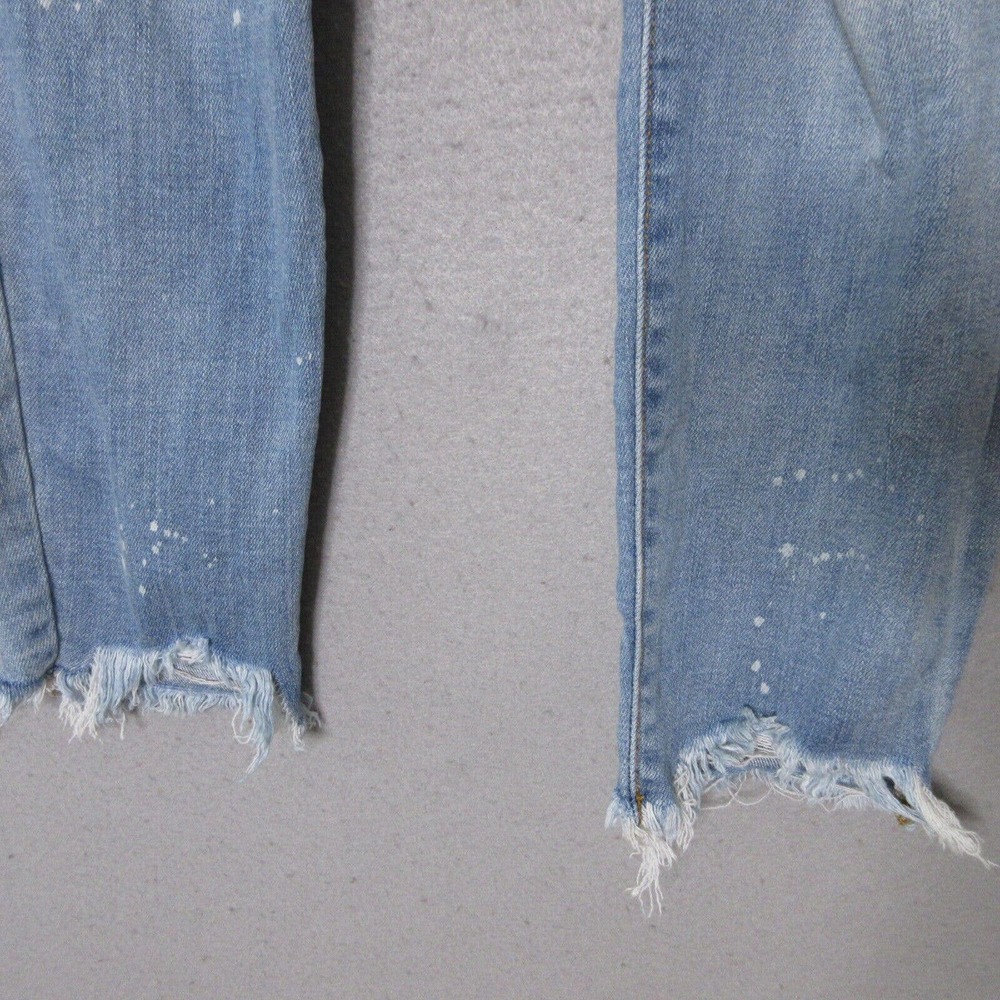 Judy Blue Boyfriend Fit Distressed Paint Splatted Jeans - Picture 4 of 16